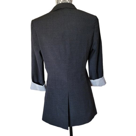 Aritzia Black Blazer with Gold Buttons - Picture 2 of 16